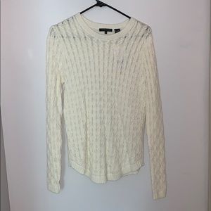 White Knit Sweater